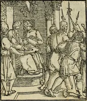 An illustration from Contemplatio totivs vitae et passionis Domini Nostri Iesv Christi (1557)