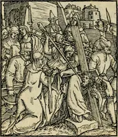 An illustration from Contemplatio totivs vitae et passionis Domini Nostri Iesv Christi (1557)