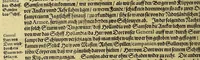 Picture 16 of 23 from Continuatio Americae, das ist: Forsetzung der Historien von der Newen Welt, oder Nidergängischen Indien, waran es auff diese Zeit noch anhero ermangelt. : Darinnen erstlich ein sattsame vnd gründtliche Beschreibung dess Newen Engellandts, welches die Englische das new erfundene Landt nennen, so bisscher noch nicht an Tag kommen. Zum andern, ein aussführlichere Erzehlung von Beschaffenheit der Landtschafften Virginia, Brasilia, Guiana, vnd Insul Bermuda, deren man bisshero schlechte vnd vnvollkommene Wissenschafft gehabt. Drittens, gantz newer aber doch warhafftiger Bericht, von dem bissher noch vnerkanten grossen Theil dess Erdekreises, Terra Australis oder Incognita, daruon noch in keiner Reise Schiffarth meldung beschehen. Sampt allem dem jenigen, was in einer vnd andern beschriebenen Landtschafft, nichts auss gescheiden, denckwürdigs zu sehen, vnd mit Luft vnd Verwunderung anzuhören. Am Ende ist vmb Gleichheit der Materien willen, hierbey gefügt ein weitläufftiger Discurs, wie die Statt S. Saluator vnnd Baia in gewunnen worden. Alles mit beygefügten Kupfferstücken vnd zu gehörigen gantz newen luftigen Landtschafften, erläutert vnd geziert, auch biss auff das 1627. Jahr continuirt (1627), leaf 116