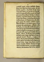 An illustration from Contract d'association des iesuites au trafique de Canada. : Pour apprendre à Paul de Gimont, l'vn des donneurs d'aduis pour les iesuites contre le recteur & Vniuersité de Paris, & à ses semblables, pourquoy les iesuites sont depuis peu arriuez en Canada. M.DC.XIII (1613)