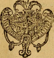 An illustration from Contra libellum Calvini in quo ostendere conatur haereticos jure gladij coercendos esse .. (1612)