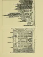 An illustration from Contrasts : or a parallel between the noble edifices of the middle ages, and corresponding buildings of the present day; shewing the present decay of taste. Accompanied by appropriate text (1898)