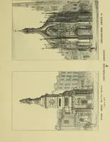 An illustration from Contrasts : or a parallel between the noble edifices of the middle ages, and corresponding buildings of the present day; shewing the present decay of taste. Accompanied by appropriate text (1898)