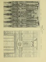 An illustration from Contrasts : or a parallel between the noble edifices of the middle ages, and corresponding buildings of the present day; shewing the present decay of taste. Accompanied by appropriate text (1898)