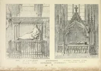An illustration from Contrasts ; or, A parallel between the noble edifices of the middle ages, and corresponding buildings of the present day, shewing the present decay of taste ; accompanied by appropriate text (1841)