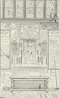 Picture 8 of 29 from Contrasts ; or, A parallel between the noble edifices of the middle ages, and corresponding buildings of the present day, shewing the present decay of taste ; accompanied by appropriate text (1841), leaf 33