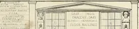 An illustration from Contrasts ; or, A parallel between the noble edifices of the middle ages, and corresponding buildings of the present day, shewing the present decay of taste ; accompanied by appropriate text (1841)