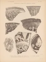 An illustration from Contribution a l'étude de la céramique orientale (1900)