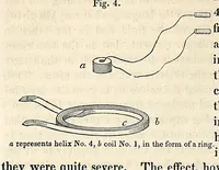 An illustration from Contributions to electricity and magnetism (1839)