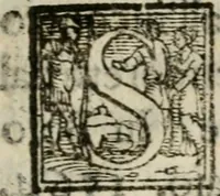 An illustration from Copia d'vna lettera che narra minvtamente la entrata fatta dall'illustrissimo duca Ottauio Farnese, nella magnifica città di Piacenza (1556)