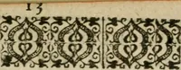 An illustration from Copie d'vne lettre escrite de Rome par vn des hvissiers de chambre de Monseigneur le duc de Neuers à vn sien amy, touchant les ceremonies faites à l'entrée dudit seigneur duc en la ville de Rome, le vingt-cinquiesme nouembre mil six cens huict (1609)