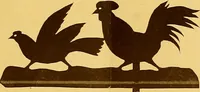 An illustration from Copper weather vanes. (1921)