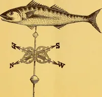 An illustration from Copper weather vanes. (1921)