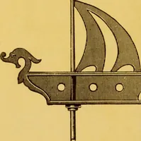 An illustration from Copper weather vanes. (1921)