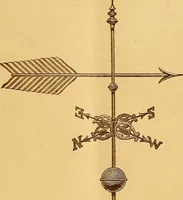 An illustration from Copper weather vanes. (1921)