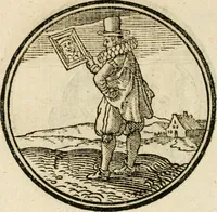 An illustration from Cornelii Giselberti Plempii Amsterodamum monogrammon (1616)
