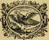 An illustration from Corn. Schrevelii Lexicon manuale Graeco-Latinum et Latino-Graecum : utrumque hac quarta editione multo auctius, præsertim quod ad dialectos, & etymologicas thematum investigationes attinet; ut et vocab. latinorum copiam. Ad calcem adjecta sunt, sententiae Graeco-Latinae, quibus omnia primitiva Graeca comprehendutur. Item tractatus duo: alter de resolutione verborum: alter de articulis, uterque perutilis (1664)