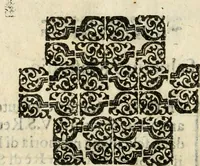 An illustration from Corona di dodici sonetti fatta in morte di don Filippo il Secondo d'Austria rè di Spagna (1601)