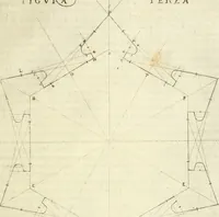 An illustration from Corona imperiale dell' architettura militare (1618)