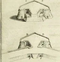 An illustration from Corona imperiale dell' architettura militare (1618)