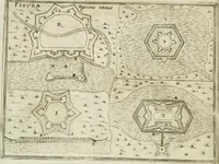 An illustration from Corona imperiale dell' architettura militare (1618)