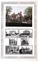An illustration from Correct color schemes illustrated : painting the house in harmony with its architecture and its setting, together with simple hints on shrubbery arrangement (1910)