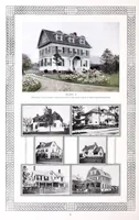 An illustration from Correct color schemes illustrated : painting the house in harmony with its architecture and its setting, together with simple hints on shrubbery arrangement (1910)
