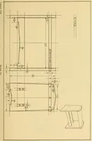 An illustration from Correlated courses in woodwork and mechanical drawing (1912)