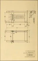 An illustration from Correlated courses in woodwork and mechanical drawing (1912)