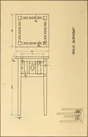 An illustration from Correlated courses in woodwork and mechanical drawing (1912)