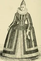 An illustration from The corset and the crinoline : a book of modes and costumes from remote periods to the present time (1868)