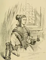 An illustration from The corset and the crinoline : a book of modes and costumes from remote periods to the present time (1868)