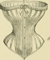 An illustration from The corset and the crinoline : a book of modes and costumes from remote periods to the present time (1868)