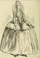 An illustration from The corset and the crinoline : a book of modes and costumes from remote periods to the present time (1868)