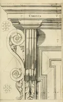 An illustration from Cort onderwys van de vyf colomen