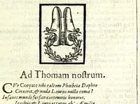 Picture 3 of 9 from Coryats crudities : hastily gobled up in five moneths travells in France, Savoy, Italy, Rhetia commonly called the Grisons country, Helvetia aliàs Switzerland, some parts of high Germany, and the Netherlands : newly digested in the hungry aire of Odcombe in the county of Somerset, & now dispersed to the nourishment of the travelling members of this kingdome ... : now distilled into English spirit through the Odcombian Limbecke; this precedeth the crudities; another also composed by the author of the former, in praise of travell of Germanie in particular, sublimed and brought over the helme in the stillitorie of the said travelling Thomas, this about the center or navell of the crudities : then in the posterne of them looke, and thou shalt find the posthume poems of the authors father .. (1611), leaf 149