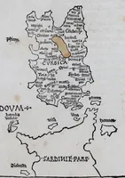 An illustration from Cosmographia