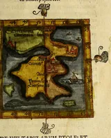 An illustration from Cosmographiae introductio : cum quibusdam gæometriæ [sic] ac astronomiæ principijs ad eam rem necessarijs (1532)