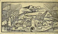 Picture 6 of 24 from Cosmographiae uniuersalis lib. VI. in quibus, iuxta certioris fidei scriptorum traditionem describuntur, omniu[m] habitabilis orbis partiu[m] situs, p[ro]priæq[ue] dotes. regionum topographicæ effigies .. (1550), leaf 318