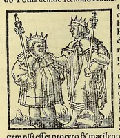 An illustration from Cosmographiae uniuersalis lib. VI. in quibus, iuxta certioris fidei scriptorum traditionem describuntur, omniu[m] habitabilis orbis partiu[m] situs, p[ro]priæq[ue] dotes. regionum topographicæ effigies .. (1550)