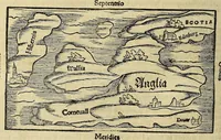 An illustration from Cosmographiae vniuersalis lib. VI. in quibus iuxta certioris fidei scriptores, sine omni cuiuscunq[ue] molestia, uel læsione, describuntur, omnium habitabilis orbis partium situs propriæq[ue] dotes. regionum topographicæ picturæ. ... (1572)