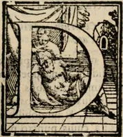 An illustration from Cosmographia in qvatvor libros distribvta summo ordine, miraqve facilitate, ac breuitate ad magnam Ptolemæi mathematicam constructionem, ad vniuersamque astrologiam institutens. Francisco Barocio ... avtore. Cum præfatione eiusdem autoris, in qua perfecta quidem astrologiæ diuisio, & enarratio autorum illustrium, & voluminum ab eis conscriptorum in singulis astrologiæ partibus habetur: Joannis de Sacrobosco verò 84 errores, et alij permulti suorum expositorum, & sectatorum ostenduntur. rationibusq[uam] redarguuntur. Præcesserunt etiam quædam communia mathematica, necnon arithmetica, & geometrica principia, nonnullæq[uam] propositiones, de quibus in toto opere sæpe fit mentio: ac demum locupletissimus index eorum, quæ ipsa Cosmographia continentur .. (1585)