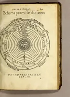 An illustration from Cosmographia Petri Apiani, (1550)