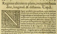 An illustration from Cosmographia Petri Apiani, (1564)