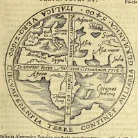 An illustration from Cosmographia Petri Apiani, (1564)
