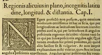 An illustration from Cosmographia Petri Apiani, (1564)
