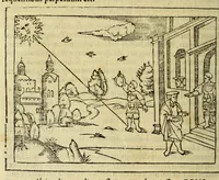 An illustration from Cosmographia Petri Apiani, (1564)