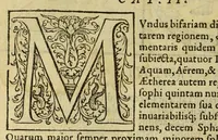 An illustration from Cosmographia Petri Apiani, (1553)