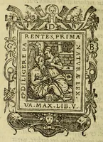 An illustration from Cosmographia Petri Apiani, (1553)