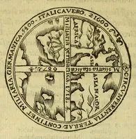 An illustration from Cosmographia Petri Apiani, (1553)